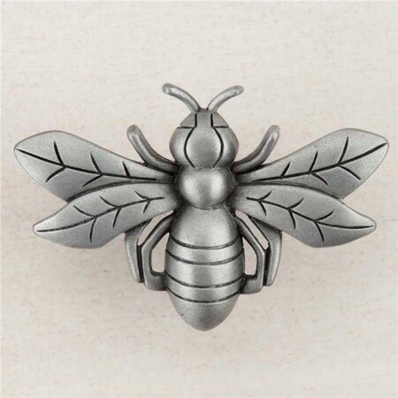 Acorn Mfg Acorn Manufacturing DQ7PP Artisan Collection Bee Knob; Antique Pewter DQ7PP